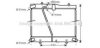 AVA QUALITY COOLING TO2601 Radiator, engine cooling